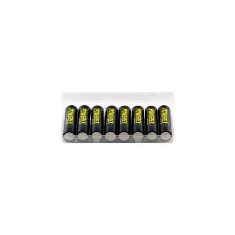 Set de 8 baterías recargables AA 2600mAh MH-8AAP-BH Powerex