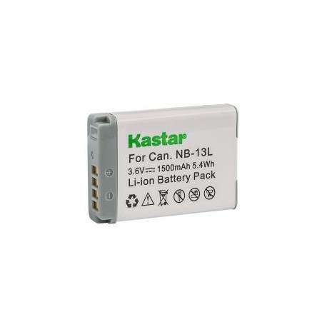 Batería Kastar NB-13L Canon PowerShot G5 X, PowerShot G7 X