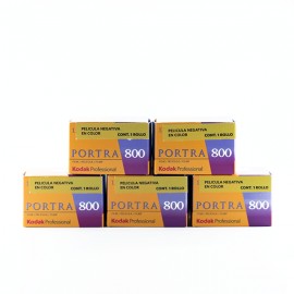 Kit Película Film Portra 800 35mm Kodak