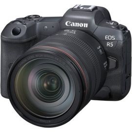 Cámara Canon EOS R5 Mirrorless con lente RF24-105mm F/4L