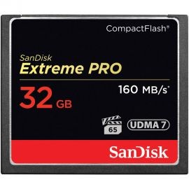 Tarjeta de Memoria Compact Flash 32GB SanDisk Extreme Pro 160 MB/s