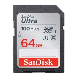 Tarjeta de Memoria SD Ultra 64Gb 100 MB/s Sandisk