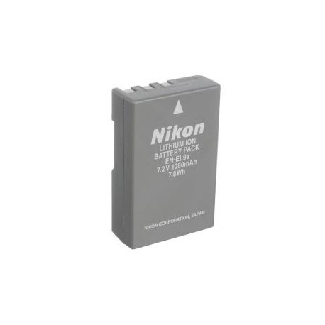 Batería Nikon EN-EL9a recargable de ion de litio