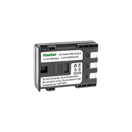 Batería Kastar NB-2L Canon DC301, VIXIA HG10