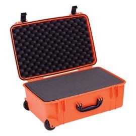 Estuche Maleta Seahorse SE920 con llantas color naranja