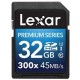 Tarjeta de memoria Lexar 32gb SDHC 300x  UHS-1 clase 10 platinum