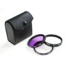 Kit Starter de Filtros 67mm Uv Polarizado Y FLD con estuche