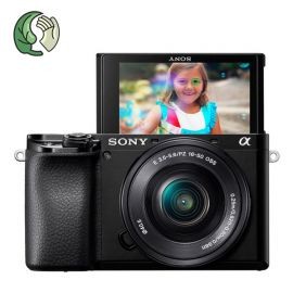 Cámara Sony Alpha a6100L con lente 16-50mm