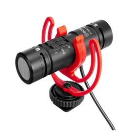Micrófono shotgun compacto doble cápsula MM1 Pro Boya