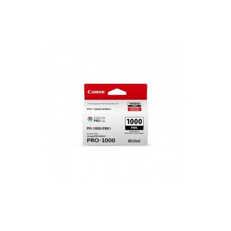 Tinta PFI-1000 PBK Lucia Pro NEGRO Ink Tank