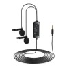 Micrófono LCM5D Dual Lavalier Ckmova