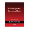 Papel Fotográfico Canon Pro Premium Matte PM-101 8.5x11" 50 hojas