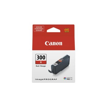 Tinta Canon PFI-300 R Rojo Lucia Pro
