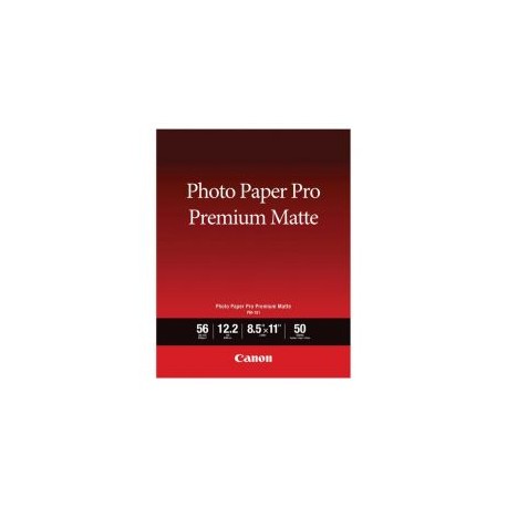 Papel Fotográfico Canon Pro Premium Matte PM-101 8.5x11" 50 hojas