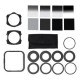 Kit 8 filtros cuadrados ND Densidad Neutra con soporte