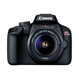 Cámara Canon EOS Rebel T100 con lente EF-S 18-55mm III