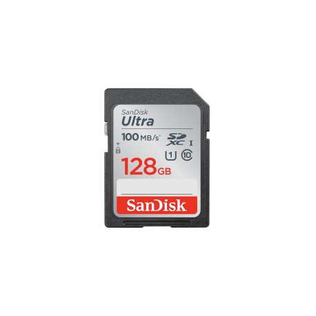 Tarjeta de memoria Sandisk SD 128GB Ultra 80 MB/s