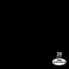 Ciclorama de Papel Black / Negro 20 Savage