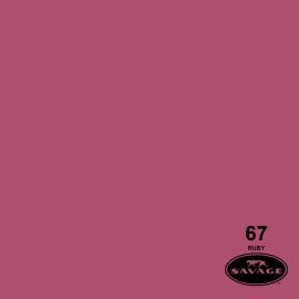 Ciclorama de Papel Ruby 67 Savage