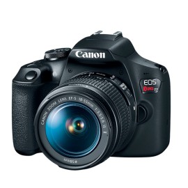 Cámara Canon EOS Rebel T7 con lente EF-S 18-55mm f/3.5-5.6