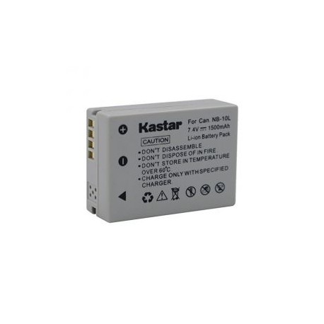 Batería Kastar NB-10L Canon PowerShot G1 X, PowerShot G15