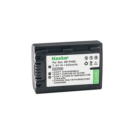 Bateria Kastar NP-FH50 para Sony DSLR-A390