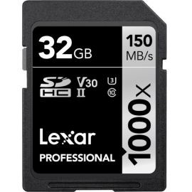 Tarjeta de Memoria Lexar 32gb SDHC 1000X Clase 10 UHS