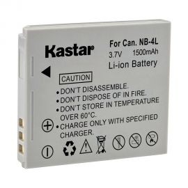 Batería Kastar NB-4L Canon PowerShot SD40, SD450
