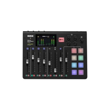 Consola para producción podcast RodeCaster Pro Rode