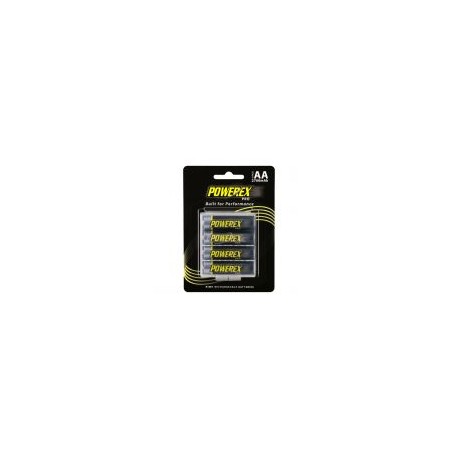 Set de 4 pilas recargables AA 2700mAh MHRAA4PRO Powerex