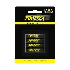 Set de 4 baterías recargables AAA 1000mAh MHRAAAP4  Powerex