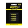Set de 4 baterías recargables AAA 1000mAh MHRAAAP4  Powerex