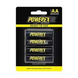 Set de 4 baterías recargables AA 2600mAh MHRAAP4 Powerex