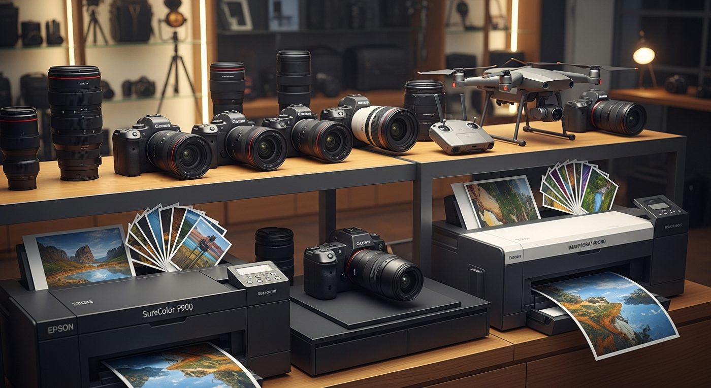 Equipo fotográfico con envío a domicilio